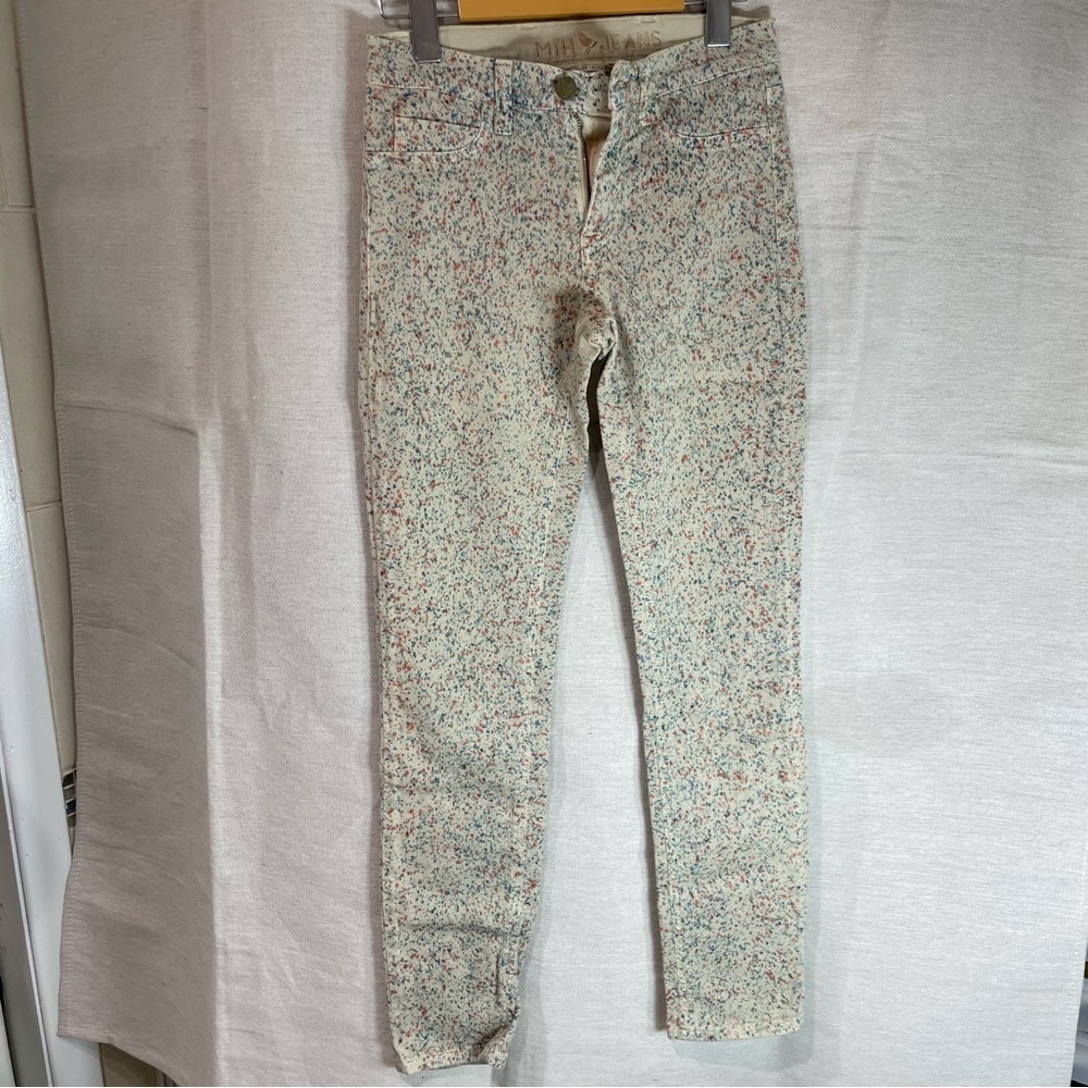 Italian Women's Speckled Skinny Jeans